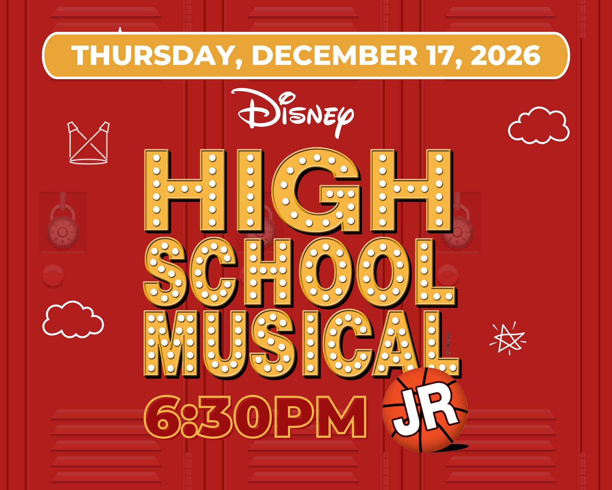 High School Musical Jr. — Thursday, December 17 poster